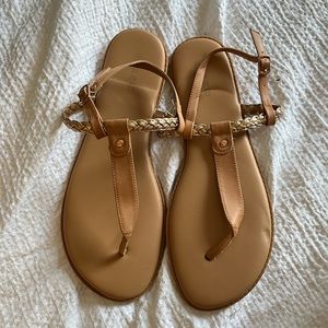 Torrid Braided Strap Sandals | Size 11